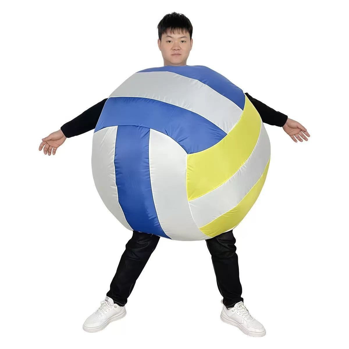 Teens Sports Ball Basketball Baseball Volleyball Inflatable Costumes - ChildAngle