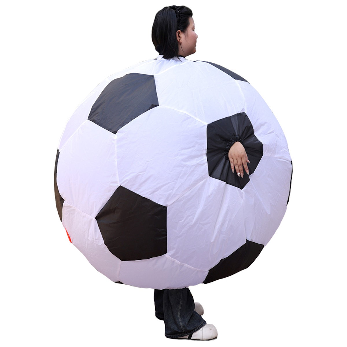 Teens Sports Ball Basketball Baseball Volleyball Inflatable Costumes - ChildAngle