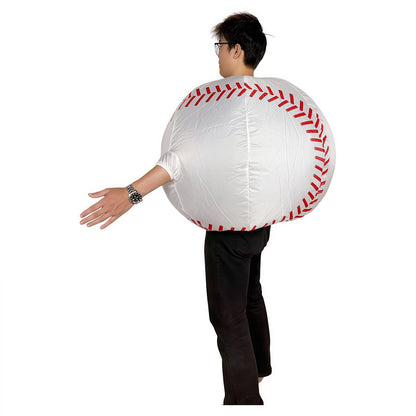 Teens Sports Ball Basketball Baseball Volleyball Inflatable Costumes - ChildAngle