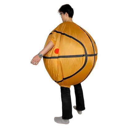 Teens Sports Ball Basketball Baseball Volleyball Inflatable Costumes - ChildAngle