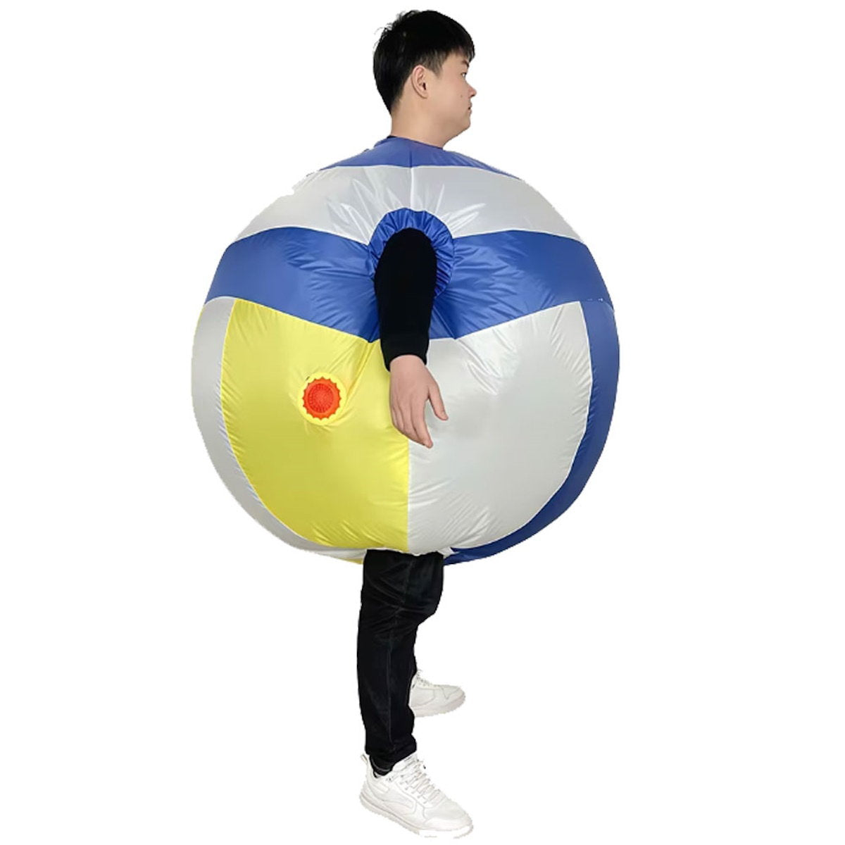Teens Sports Ball Basketball Baseball Volleyball Inflatable Costumes - ChildAngle