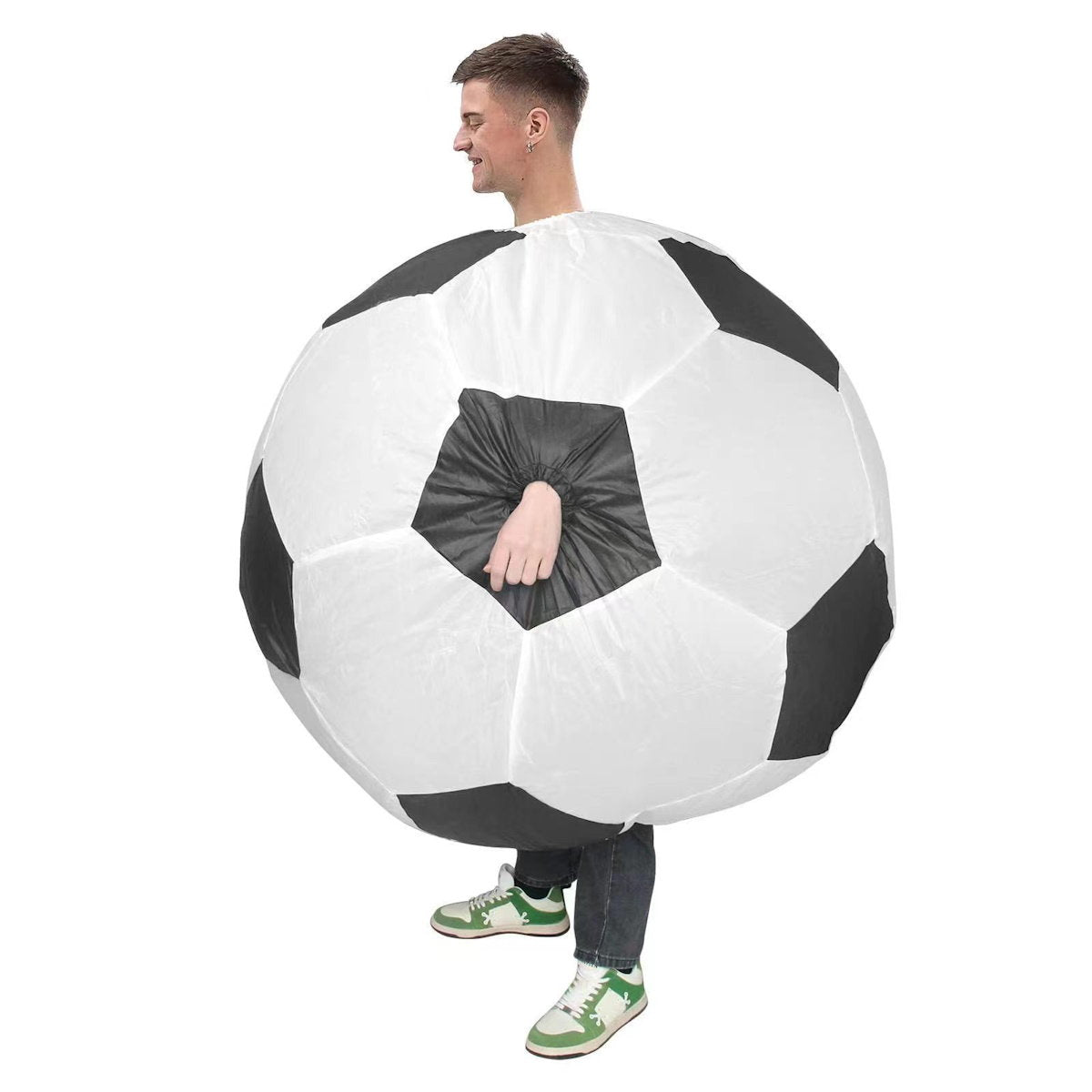 Teens Sports Ball Basketball Baseball Volleyball Inflatable Costumes - ChildAngle