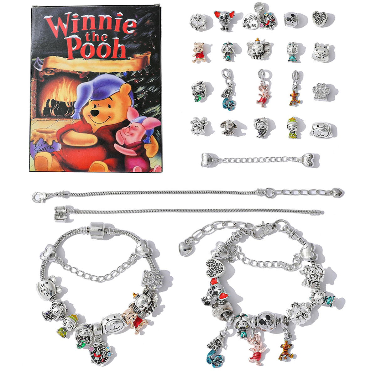 Charm Bracelet Stich Advent Calendar Disney Advent Calendar Winnie the Pooh - ChildAngle