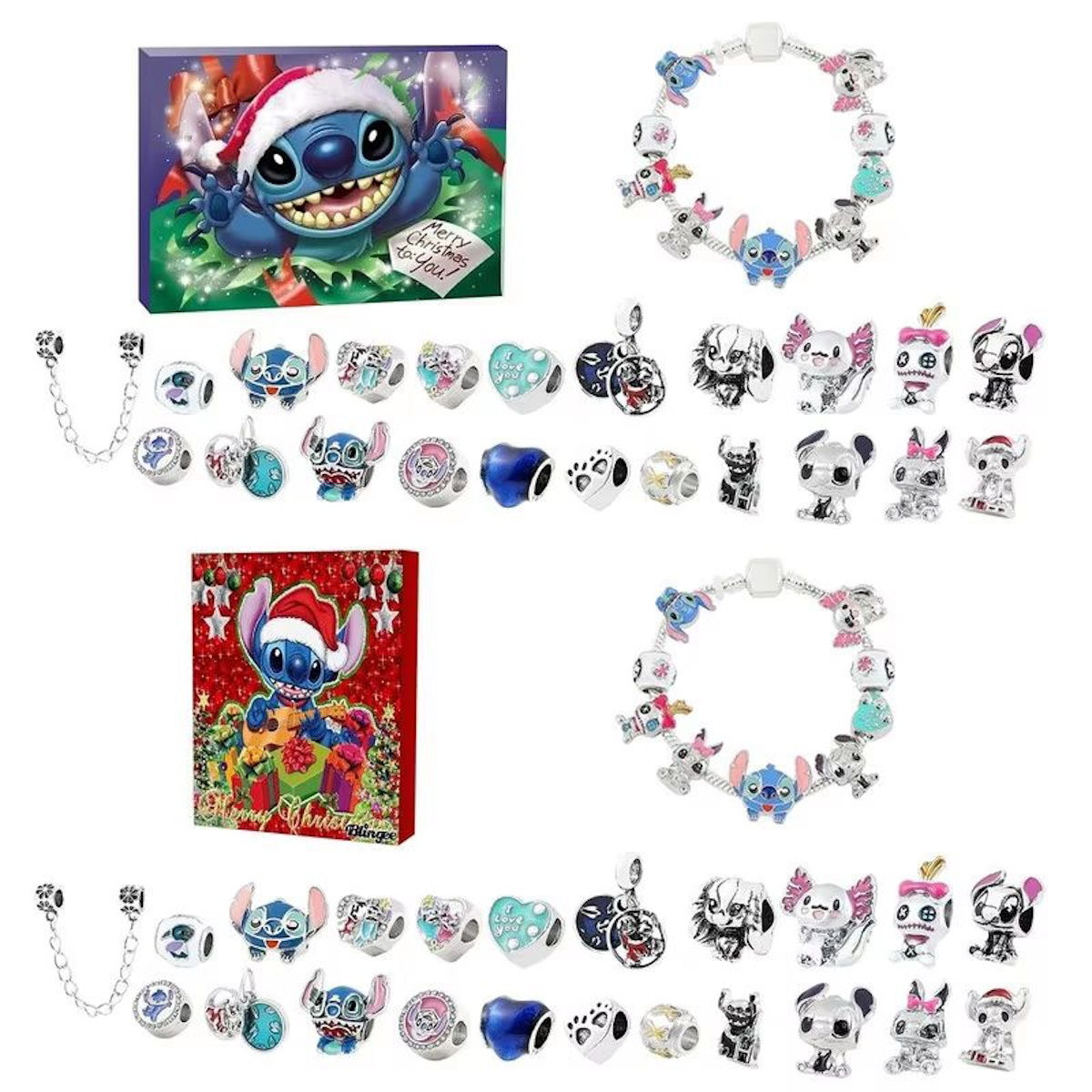 Charm Bracelet Stich Advent Calendar Disney Advent Calendar Winnie the Pooh - ChildAngle