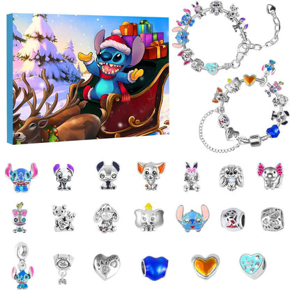 Charm Bracelet Stich Advent Calendar Disney Advent Calendar Winnie the Pooh - ChildAngle