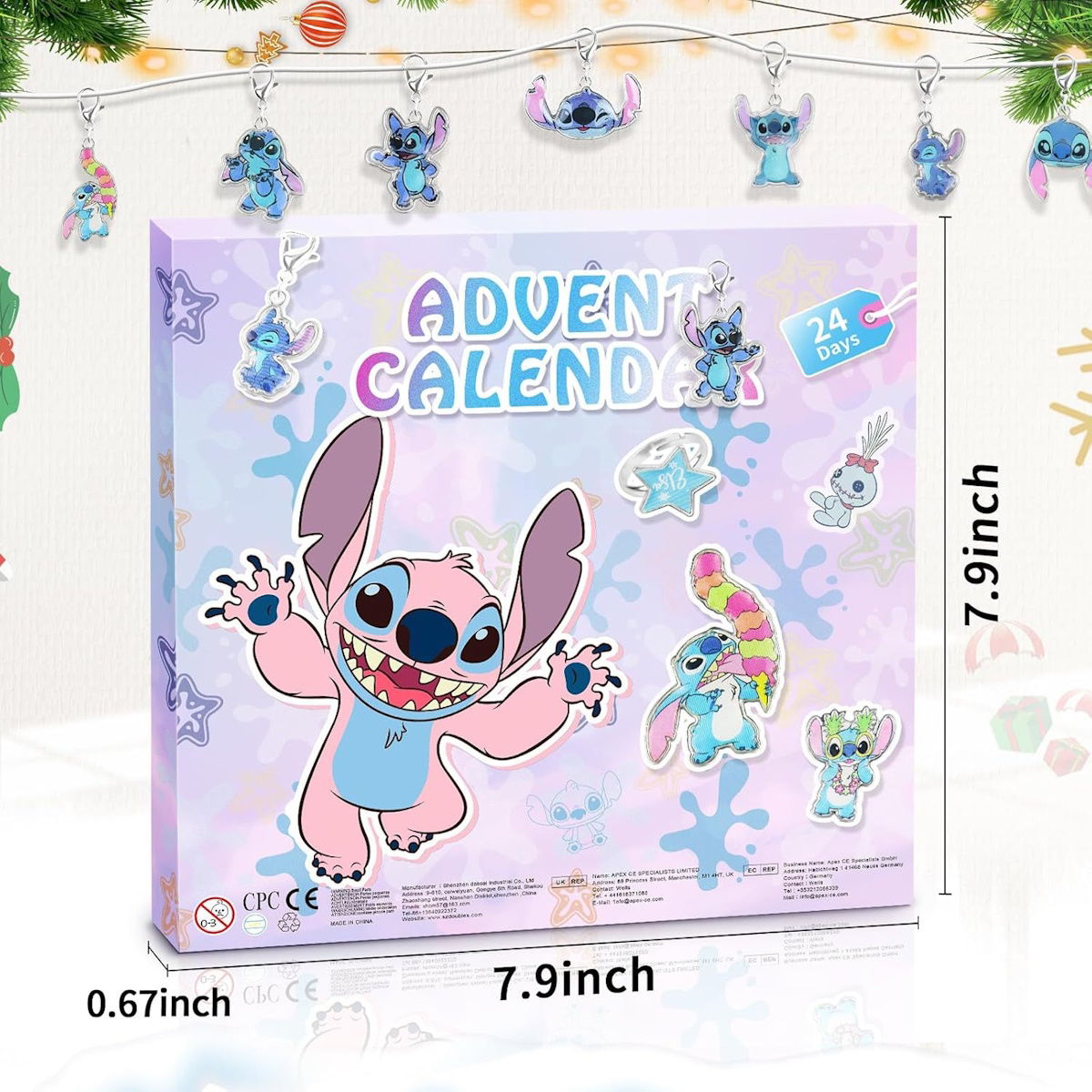 Charm Bracelet Stich Advent Calendar Disney Advent Calendar Winnie the Pooh - ChildAngle