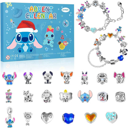 Charm Bracelet Stich Advent Calendar Disney Advent Calendar Winnie the Pooh - ChildAngle