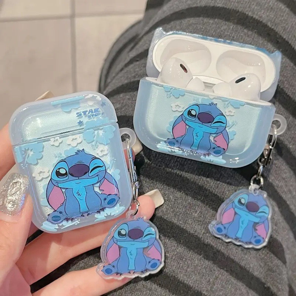 AirPods 4 Stitch AirPods Case - ChildAngle