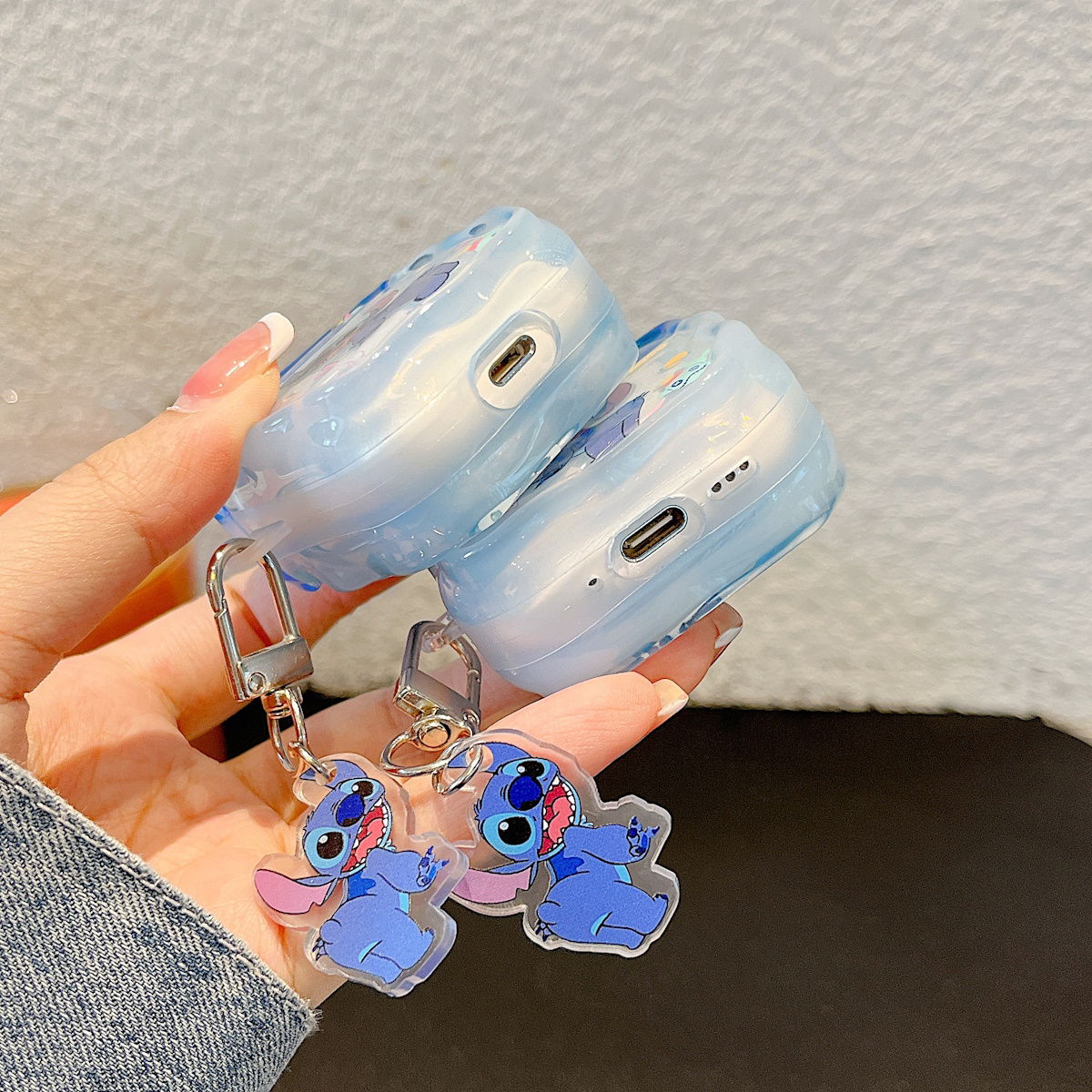 AirPods 4 Stitch AirPods Case - ChildAngle