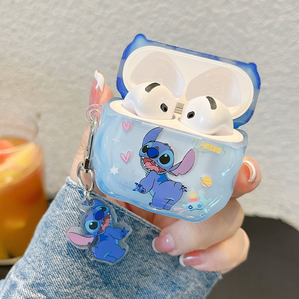 AirPods 4 Stitch AirPods Case - ChildAngle