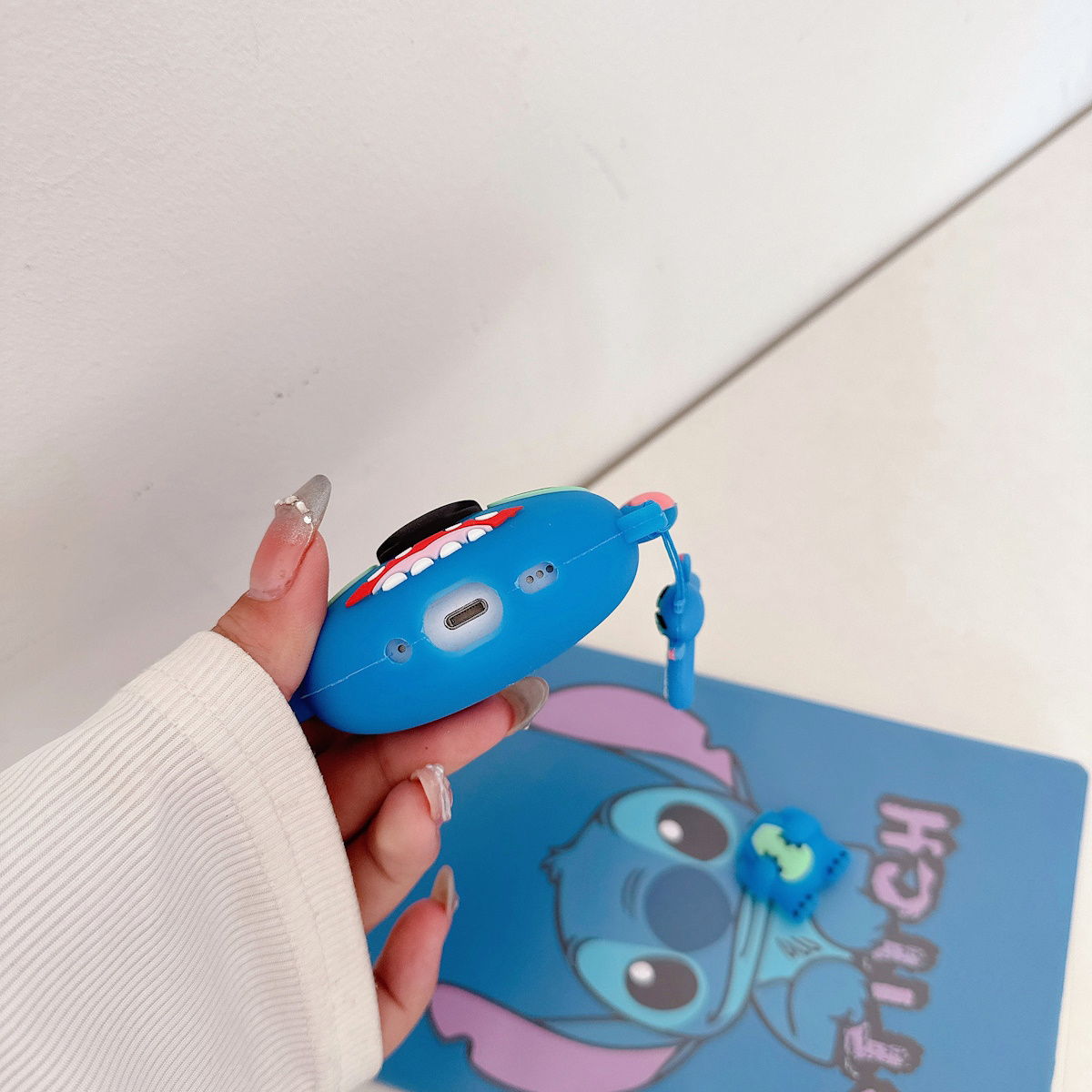 AirPods Pro 3 AirPods 4 Stitch 3D AirPods Case - ChildAngle