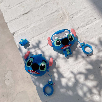 AirPods Pro 3 AirPods 4 Stitch 3D AirPods Case - ChildAngle