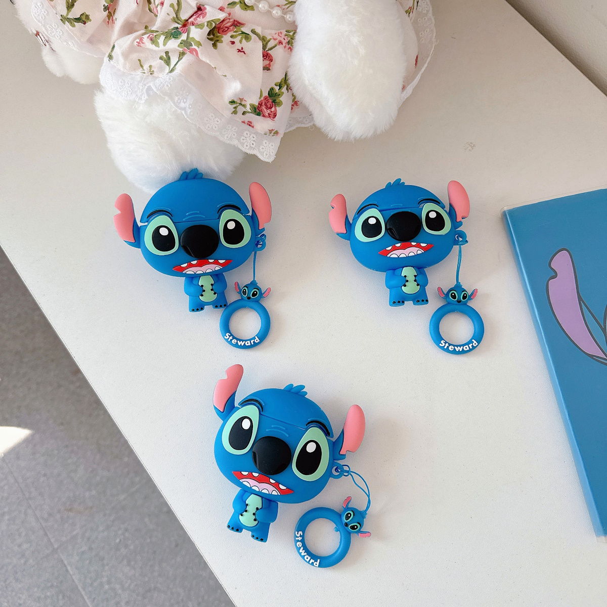 AirPods Pro 3 AirPods 4 Stitch 3D AirPods Case - ChildAngle