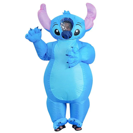Teens Stitch Inflatable Costumes for Halloween Trick or Treat - ChildAngle