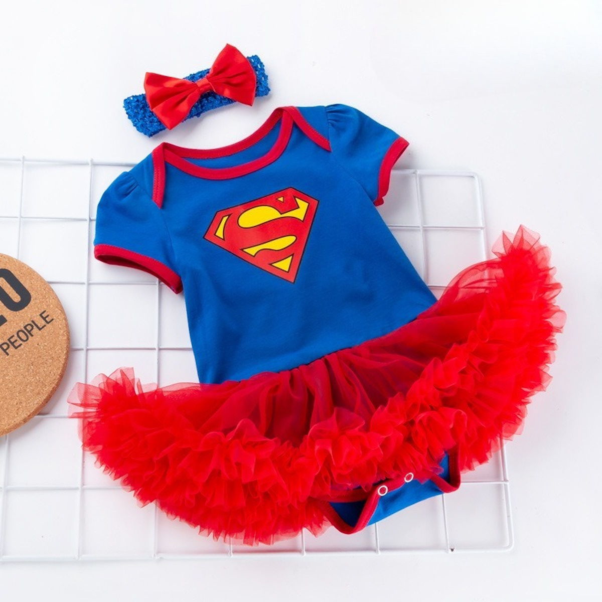 Newborn Infant Halloween Costumes Superwoman Batwoman Baby Girl Party Tutus Dress - ChildAngle