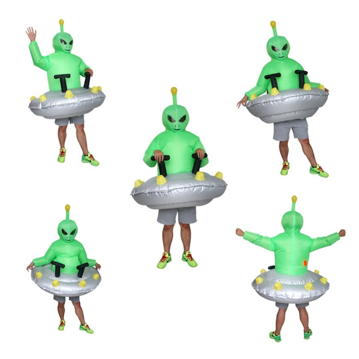 Teens and Adults Alien Inflatable Costume Blow up Alien Suit - ChildAngle