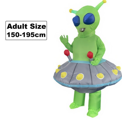 Teens and Adults Alien Inflatable Costume Blow up Alien Suit - ChildAngle