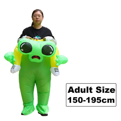 Teens and Adults Alien Inflatable Costume Blow up Alien Suit - ChildAngle