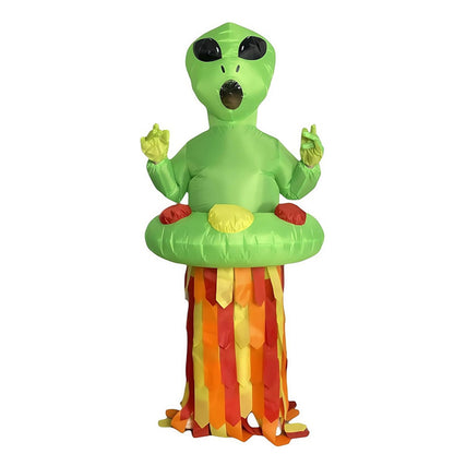 Teens and Adults Alien Inflatable Costume Blow up Alien Suit - ChildAngle