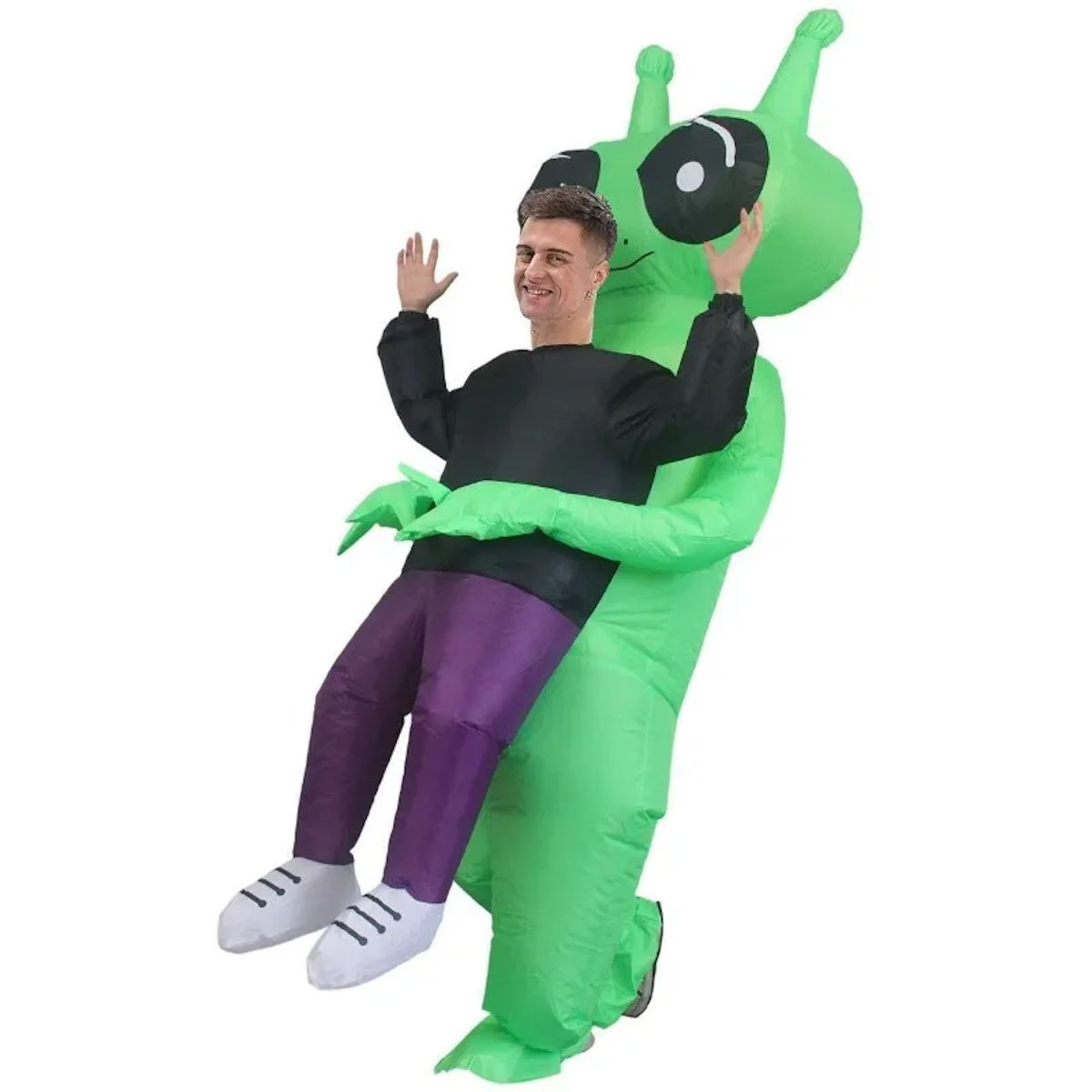 Teens and Adults Alien Inflatable Costume Blow up Alien Suit - ChildAngle