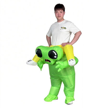 Teens and Adults Alien Inflatable Costume Blow up Alien Suit - ChildAngle