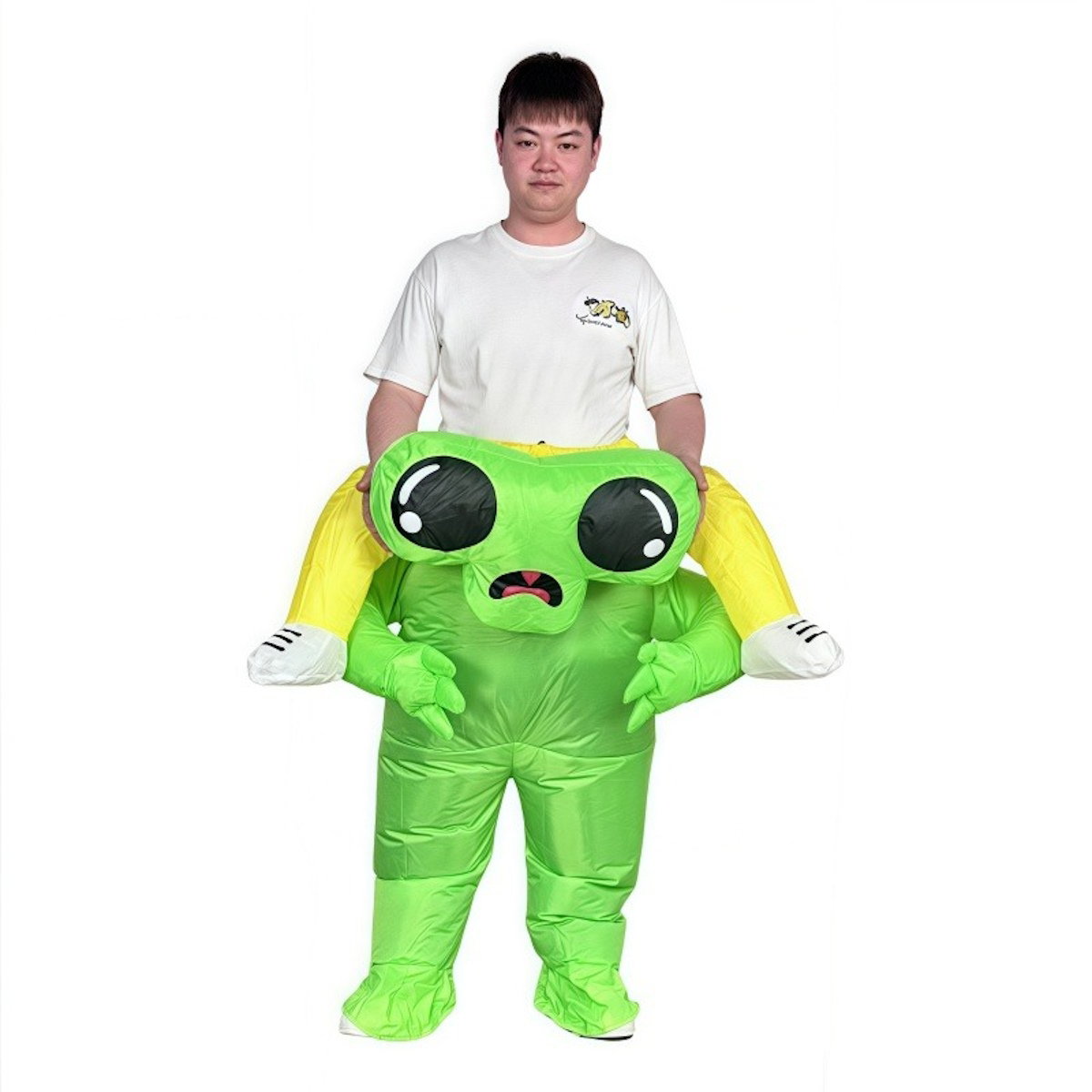 Teens and Adults Alien Inflatable Costume Blow up Alien Suit - ChildAngle