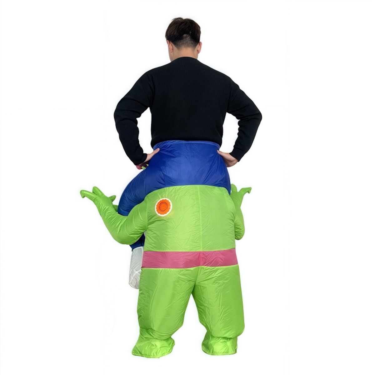 Teens and Adults Alien Inflatable Costume Blow up Alien Suit - ChildAngle