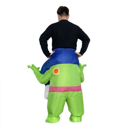 Teens and Adults Alien Inflatable Costume Blow up Alien Suit - ChildAngle