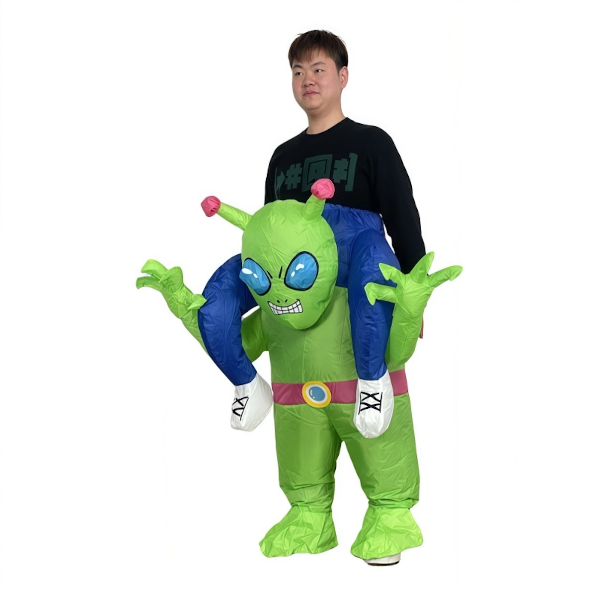 Teens and Adults Alien Inflatable Costume Blow up Alien Suit - ChildAngle