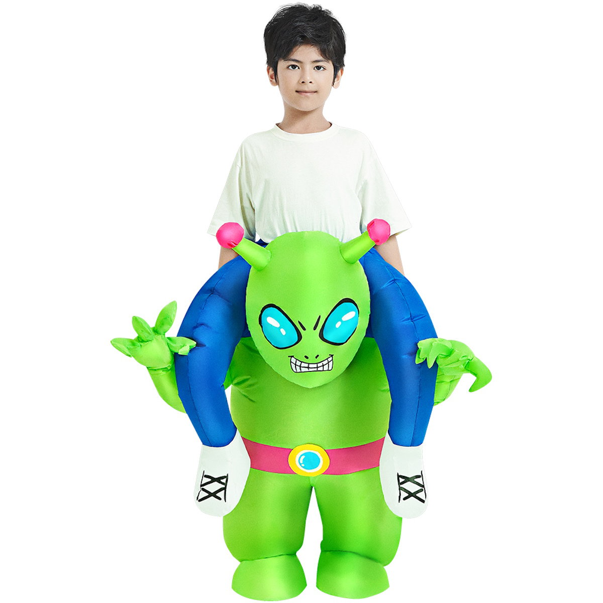 Teens and Adults Alien Inflatable Costume Blow up Alien Suit - ChildAngle