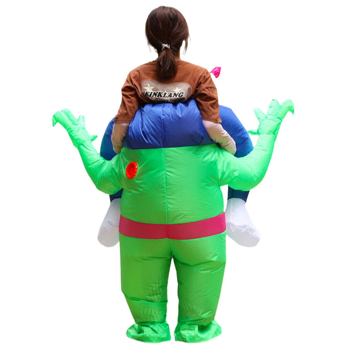 Teens and Adults Alien Inflatable Costume Blow up Alien Suit - ChildAngle