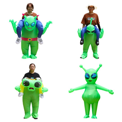 Teens and Adults Alien Inflatable Costume Blow up Alien Suit - ChildAngle