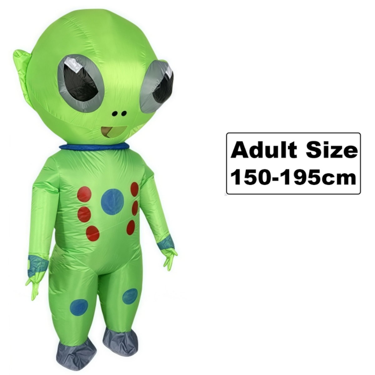 Teens and Adults Alien Inflatable Costume Blow up Alien Suit - ChildAngle