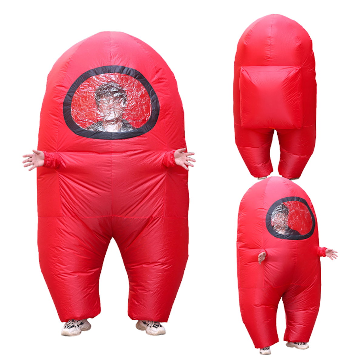 Teens and Adults Among Us Inflatable Costume Blow up - ChildAngle