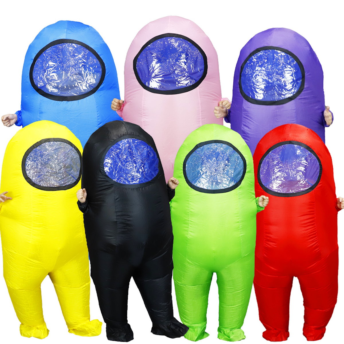 Teens and Adults Among Us Inflatable Costume Blow up - ChildAngle