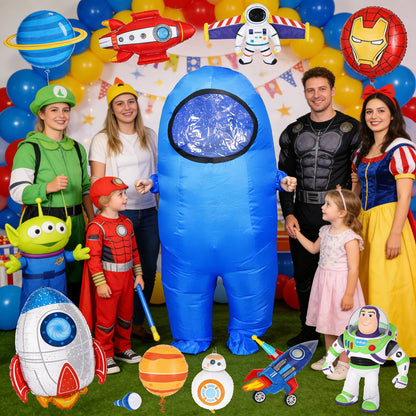 Teens and Adults Among Us Inflatable Costume Blow up - ChildAngle