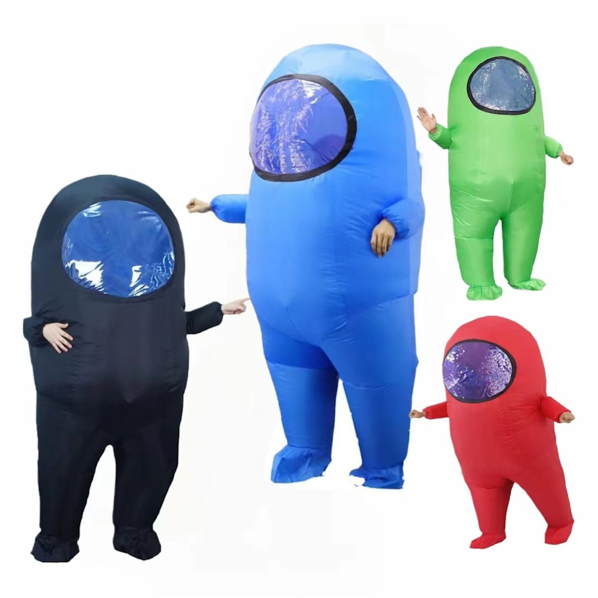 Teens and Adults Among Us Inflatable Costume Blow up - ChildAngle