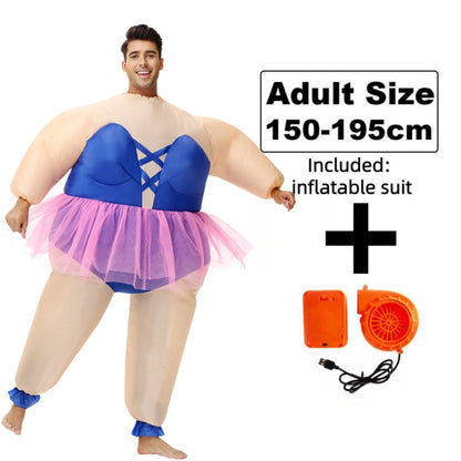 Teens and Adults Halloween Ballet Inflatable Costumes - ChildAngle