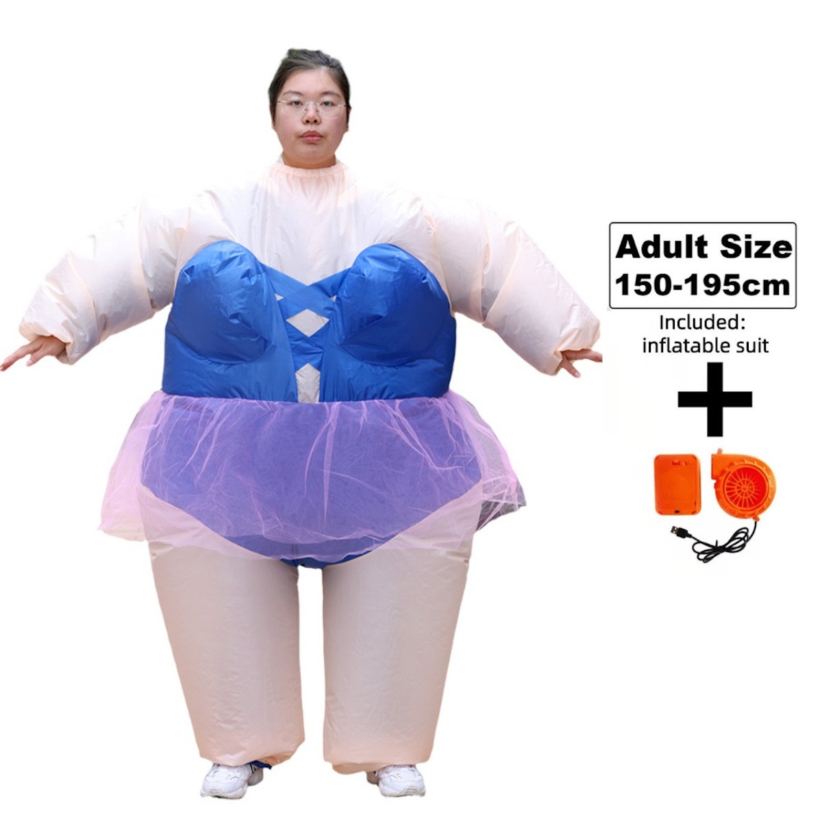 Teens and Adults Halloween Ballet Inflatable Costumes - ChildAngle