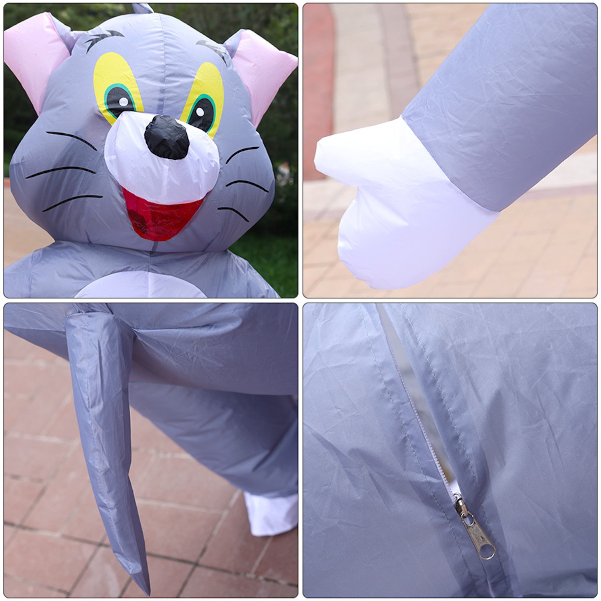 Teens and Adults Cartoon Tom and Jerry Inflatable Costumes Blowup Animal Costumes - ChildAngle