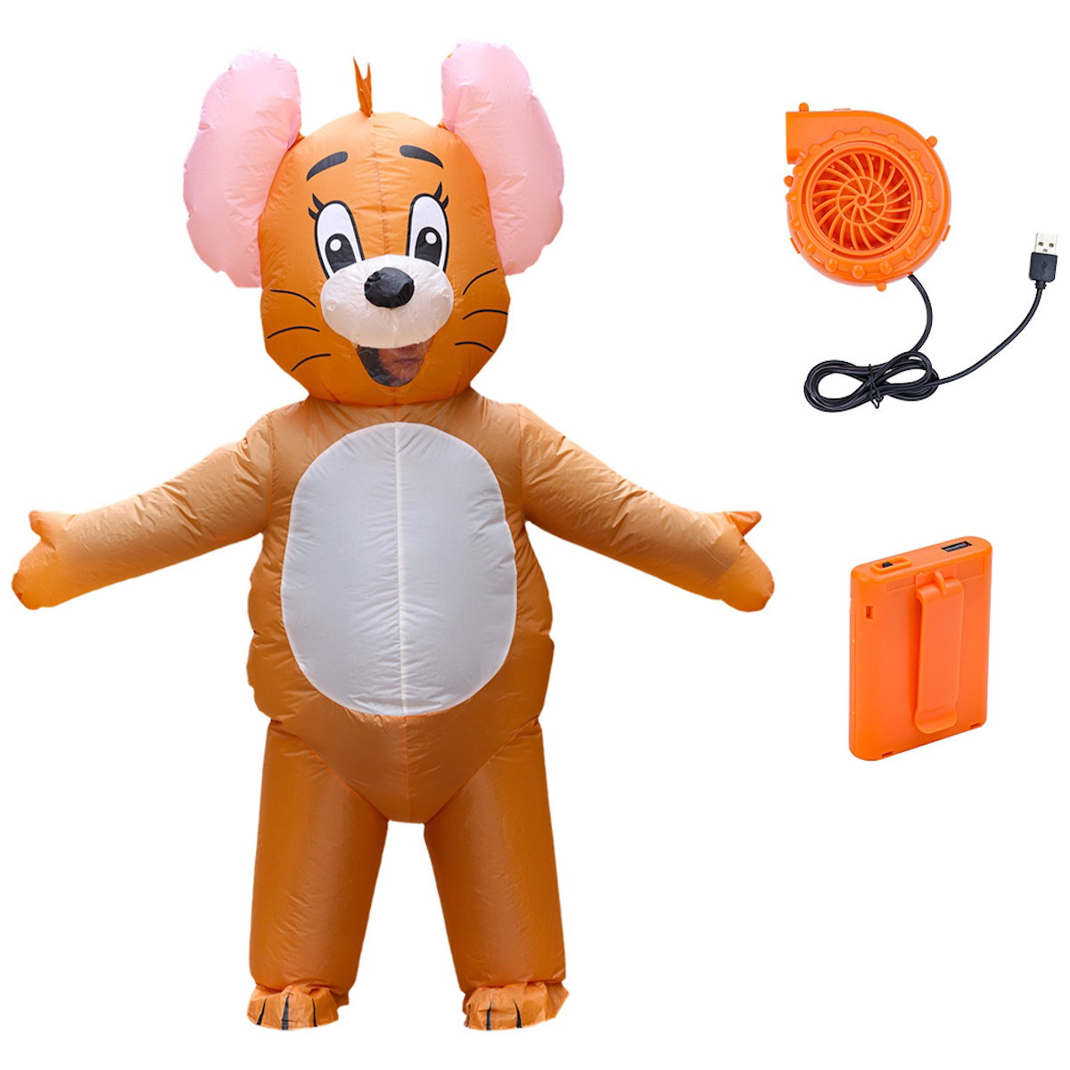 Teens and Adults Cartoon Tom and Jerry Inflatable Costumes Blowup Animal Costumes - ChildAngle