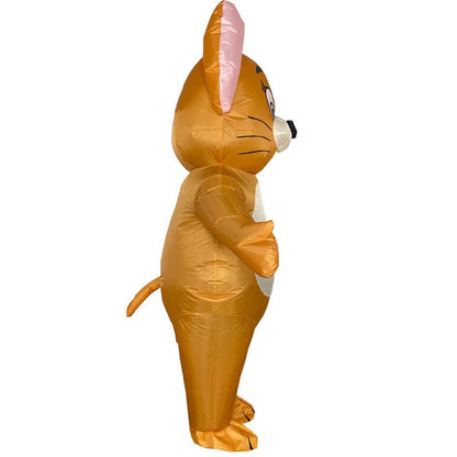 Teens and Adults Cartoon Tom and Jerry Inflatable Costumes Blowup Animal Costumes - ChildAngle