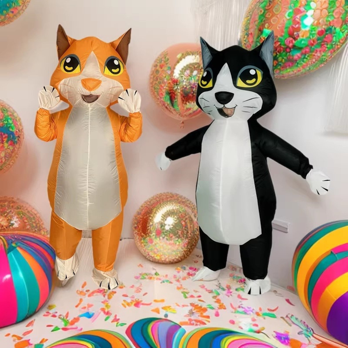 Teens and Adults Cat Inflatable Costumes Inflatable Animal Costumes - ChildAngle