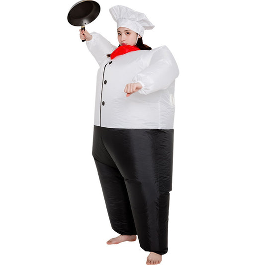 Teens and Adults Chef Cook Inflatable Costumes - ChildAngle