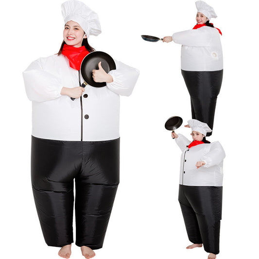 Teens and Adults Chef Cook Inflatable Costumes - ChildAngle