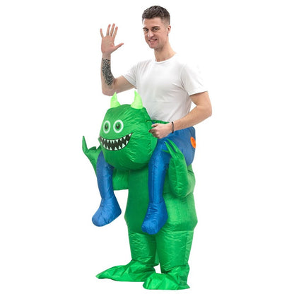Teens and Adults Halloween Inflatable Costumes Monster Witch Costumes - ChildAngle