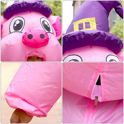 Teens and Adults Halloween Inflatable Costumes Monster Witch Costumes - ChildAngle