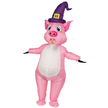 Teens and Adults Halloween Inflatable Costumes Monster Witch Costumes - ChildAngle