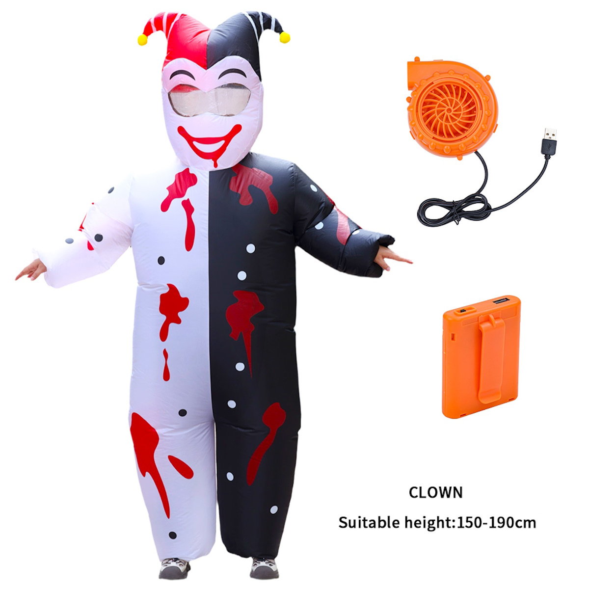 Teens and Adults Halloween Inflatable Costumes Monster Witch Costumes - ChildAngle