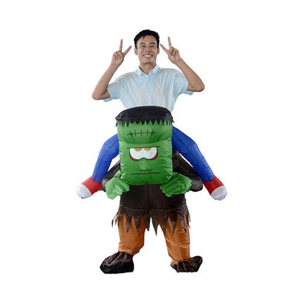 Teens and Adults Halloween Inflatable Costumes Monster Witch Costumes - ChildAngle